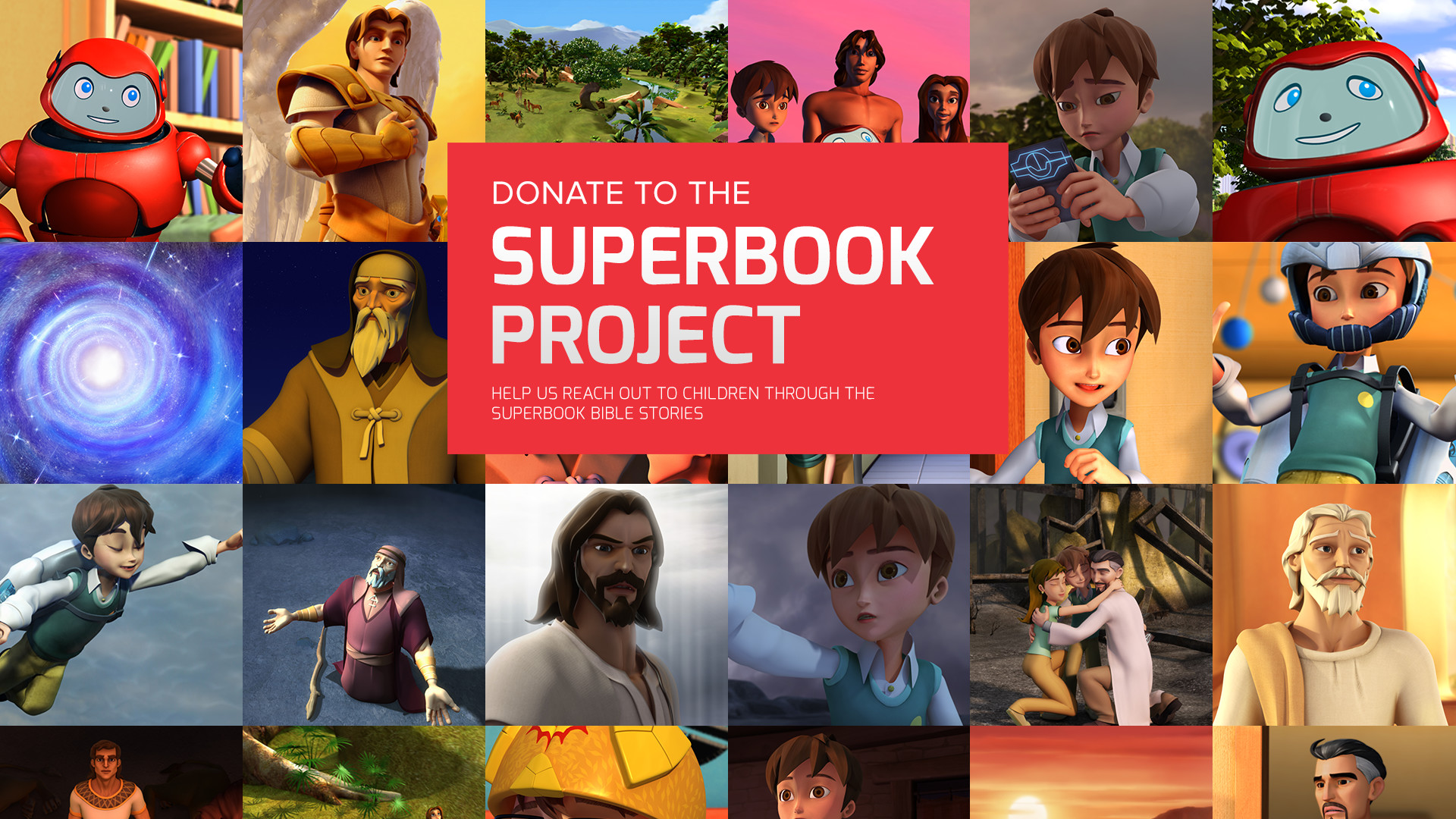 Superbook Kids site Free Online Games BibleBased Games